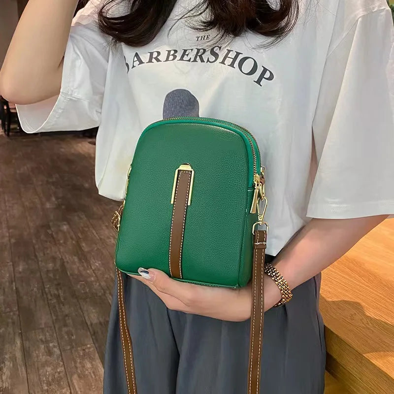 Mini Crossbody Skulder Telefon Taske