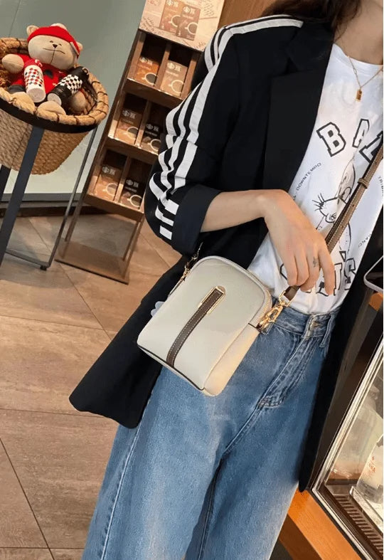 Mini Crossbody Skulder Telefon Taske